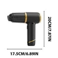 thumbnail image 3 of Handheld Vacuum Cleaner, 6 in 1 15000PA Powerful Suction, Wireless USB-C Rechargeable, Portable for Car & Home, Pet Hair & Cracks Cleaning, 3 of 7