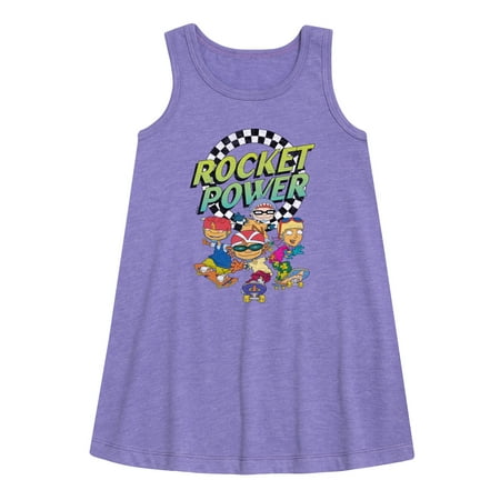 

Rocket Power - Finish Line - Toddler and Youth Girls A-line Dress