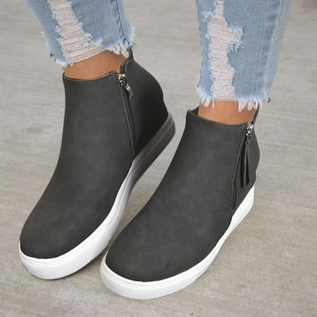

Yeleire Roman Boots For Women Boots Ankle Wedge Casual Shoes Boots Fashion Short Casual Women s women s boots