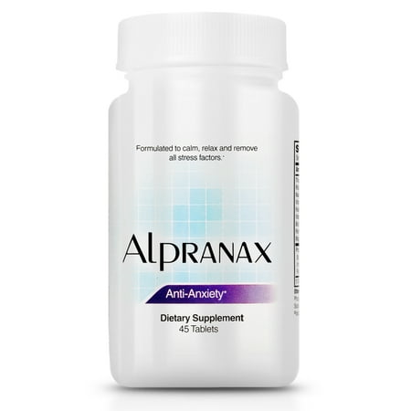 Alpranax Herbal Relaxation and Stress Reduction Supplement -- Natural Stress Management Pills with Ashwagandha -- Improve Mood - Calm the Mind - Reduce Irritability & Tension - Sleep Better (45 (Best Way To Relax Mind)