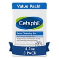 thumbnail image 1 of Cetaphil - Barra facial y corporal de limpieza profunda para todos los tipos de piel, Paquete de 3 Cetaphil NA, 1 of 13