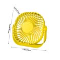 thumbnail image 2 of Harpi Desk Fans Small Quiet, USB Table Fan Small Powerful Portable Quiet Tabletop Fan Adjustment Mini Fan for Better Cool Home Office Car Indoor Outdoor Fans on Sale and Clearance, 2 of 7