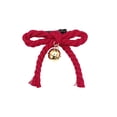 thumbnail image 2 of Christmas Bell Bow Ornaments 10 Piece Set, Festive Hanging Decorations for Tree, Wreath, Garland, Door, Mantel, Party Favors & Holiday Display, Coordinated Seasonal Ornament Collection, 2 of 9