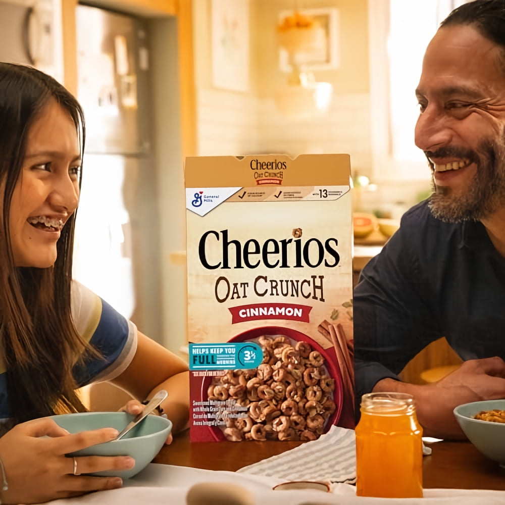 Cheerios Cinnamon Oat Crunch Cereal, 18.2 oz (Pack of 5)