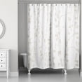 thumbnail image 2 of Creative Products Beige Birch Trees 71x74 Shower Curtain, 2 of 2