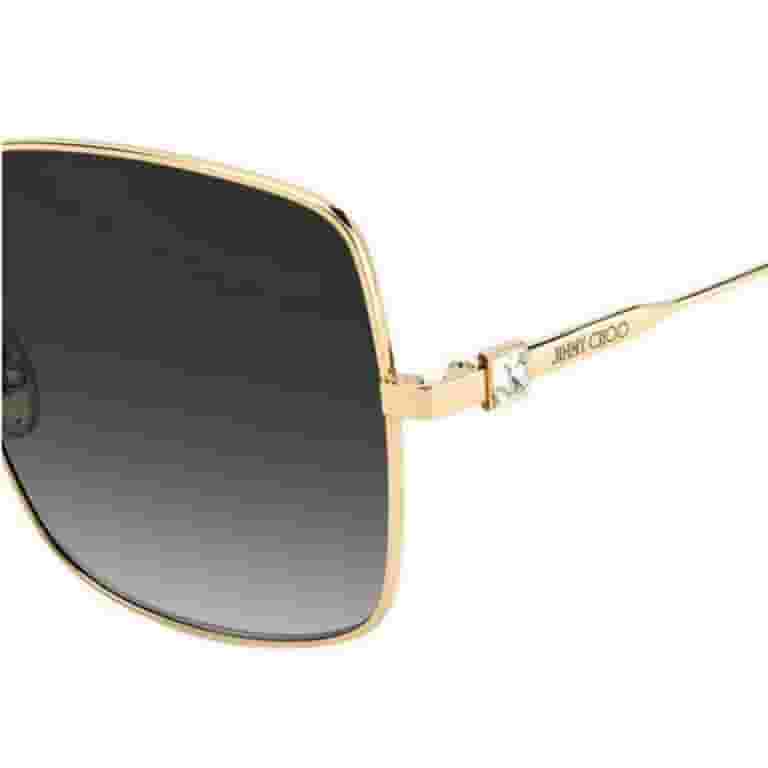 JIMMY CHOO リリスクエアフレムサンクラス LILIS J7D Jimmy Choo Women's LILI/S 58mm Sunglasses, Gold - Walmart.com
