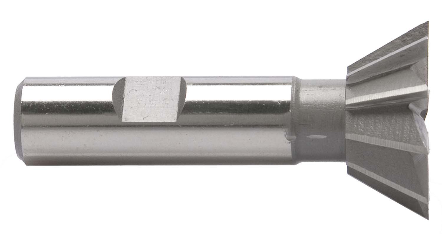 EMAC424 3/4" Dovetail End Mill, 45 Degree, High Speed Steel, By End