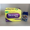 Nexium 24HR Acid Reducer Heartburn Relief 28ct TUMS Chewable Antacid 12ct Bundle