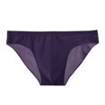 thumbnail image 2 of Ropa interior transparente de seda de hielo para hombre, de una pieza, fina, de cintura baja, sexy, con bolsillo, transpirable, pantalones para jóvenes, 2 of 5
