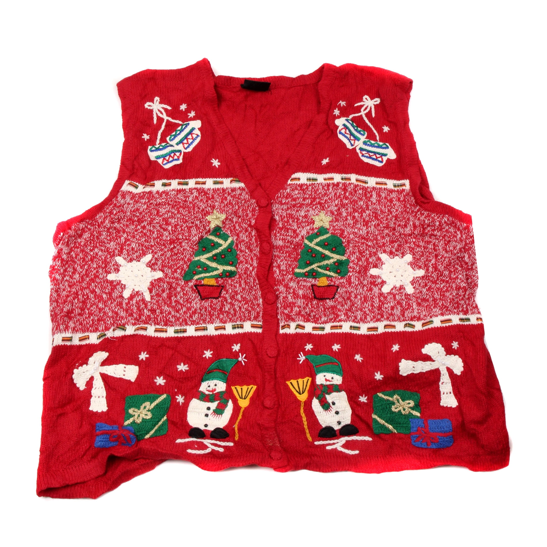 christmas sweater vest womens