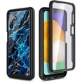 thumbnail image 5 of Nagebee Phone Case Compatible for Samsung Galaxy A13 5G with [Built-in Screen Protector], Full-Body Shockproof Protective Bumper Cover Impact Resist Durable Case (Sapphire), 5 of 5