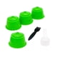 thumbnail image 1 of 4x Filtros de café Cola Cápsulas de café reutilizables recargables Verde, 1 of 5