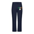 thumbnail image 5 of Mens Sweatpants with Pockets Men St. Patrick's Day Print Fashion Drawstring Elastic Waist Solid Color Casual Sweat Length Pants Navy XXXXL, 5 of 5