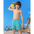 thumbnail image 3 of SURFCUZ Boys' Swim Trunks Quick Dry Kids Swimwear Mesh Lined Boy Swim Shorts, UPF 50+, Sizes 2T-12, 3 of 9