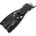 thumbnail image 4 of Cressi Tonga Short Adjustable Open Heel Fins, Black, S/M, 4 of 8