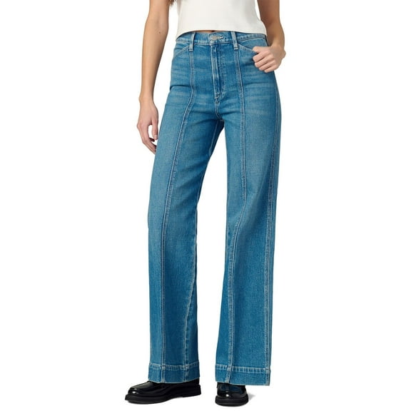 JOE'S Jeans womens  The Front Seamed Biggest Fan Wide Leg Jean, 31