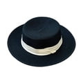 thumbnail image 2 of Seductiva Sun Hats Sun Hats for Women Women's Summer Sun Shading Hat Woven Hat Beach Sun Hat Versatile Top Hat Women Sun Hat for Outdoor, 2 of 3