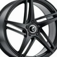 thumbnail image 2 of Kraze Milano-Kr195 20X8.5 5X114.3 38Et 72.62Cb Satin Black, 2 of 2