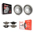 thumbnail image 1 of Transit Auto Front Coated Disc Brake Rotors and Semi-Metallic Pads Kit for Car 2010-2013 Ford Connect KGS-100116, 1 of 11