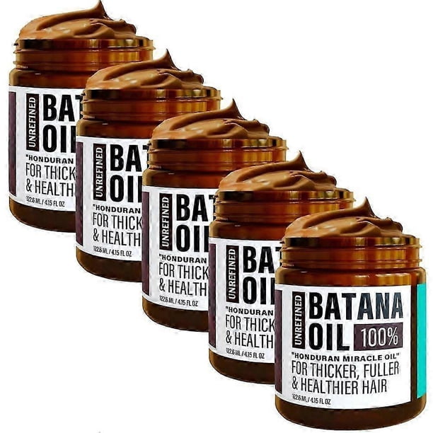 Unrefined Batana Oil For Growth, 100% Batana Oil From Honduras, Oil, Helps With Frizz, Split Ends