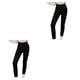 thumbnail image 4 of Minnieouse Ciclismo Mujer Pantalones elásticos de cintura alta Verano Niñas Gimnasio Entrenamiento Fitness Poliéster Pantalones deportivos Type1 NO1, 4 of 6