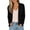 Black, variant on Staron Women's Cardigan Lightweight Loose Knit Tops V Neck Long Sleeve Casual Solid Short Sweater Cardigan Beige XXL