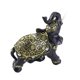 thumbnail image 1 of Figura coleccionable de elefante con trompa elevada, figura decorativa de feng shui de lauerte de la riqueza, estatua decorativa de elefante para el hoger,, 1 of 7