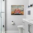 thumbnail image 2 of Farmhouse Truck Wall Decor Rustic Country Old Truck Pictures Wall Art Vintage Painting Canvas Print Framed Modern Home Artwork For Bathroom Bedroom Kitchen Office 16"x12", 2 of 6