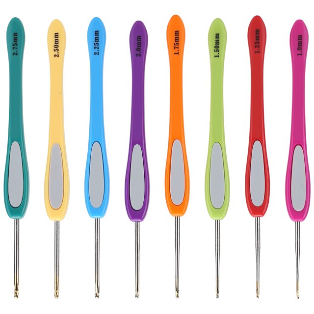 Crochet Hook, Sewing Crochet Hook Set, Sewing Needle Set Colorful for Knitting Sewing