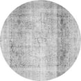 thumbnail image 1 of Ahgly Company Indoor Round Persian Gray Traditional Area Rugs, 4' Round, 1 of 1