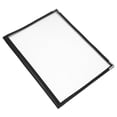 thumbnail image 5 of Raindrops Restaurant Menu Cover Transparent Pvc Menu Book 3 Pages 6 Sides Restaurant Menu Cover Restaurant Menu Book Protective Wine Menu Cover, 5 of 8