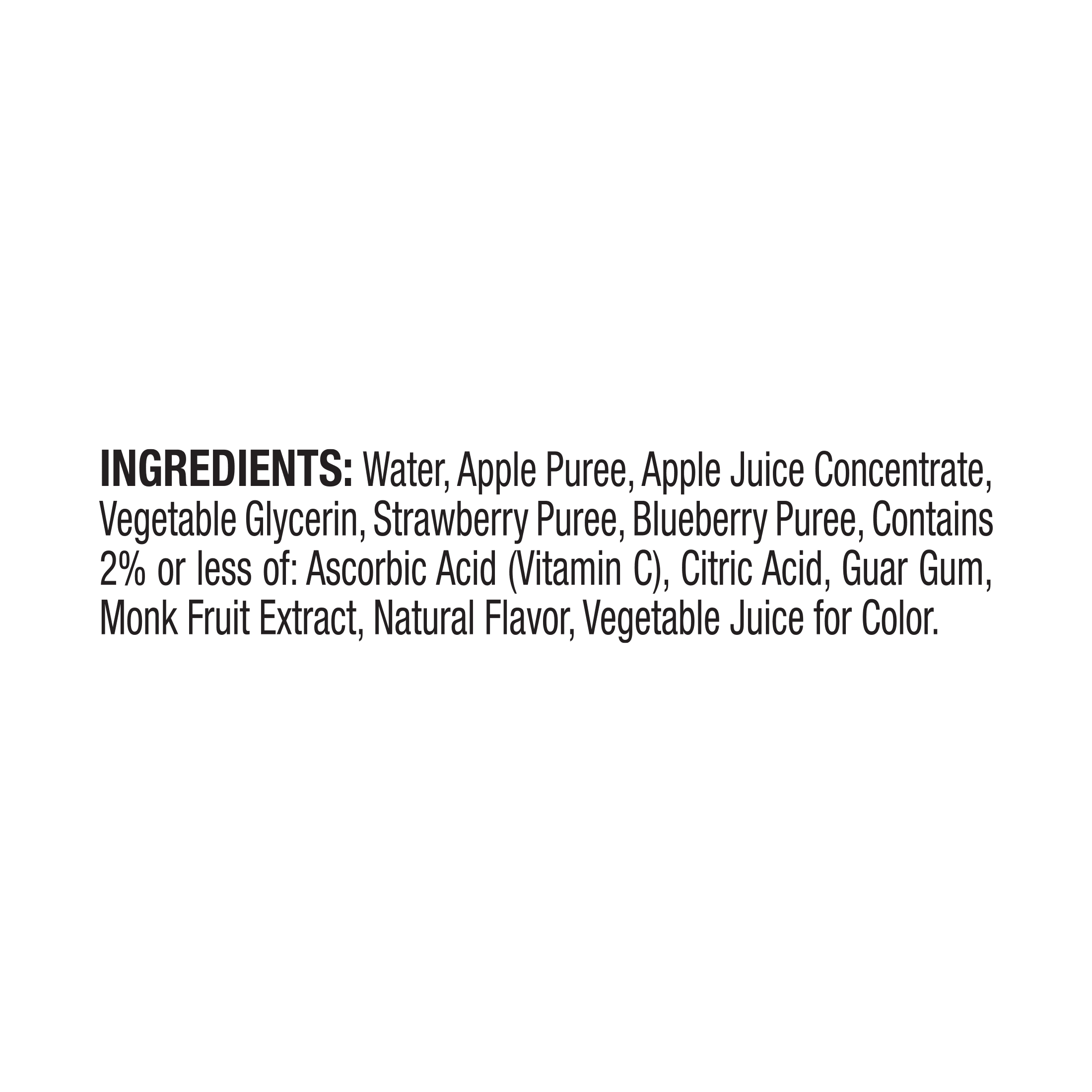 Sponge Bob Square Pants Ready to Drink Fruit Puree Smoothie - Mixed Berry, 3.2 Ounces