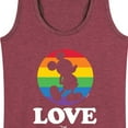 thumbnail image 3 of Disney - Love Mickey Pride - Women's Racerback Tank Top, 3 of 5
