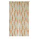 thumbnail image 1 of ABPHQTO Textura de papel Linda zanahoria japonesa Noren Cortina Puerta Ventana Tratamiento Cortinas 85x150 cm, 1 of 1