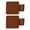 Brown, variant on Homerr Pen Loop Holders 2Pcs Self Adhesive Pencil Holders Loop Clips Universal Easy to Install Journal Planner Tablet Case Pencil Holders Notebook Holders