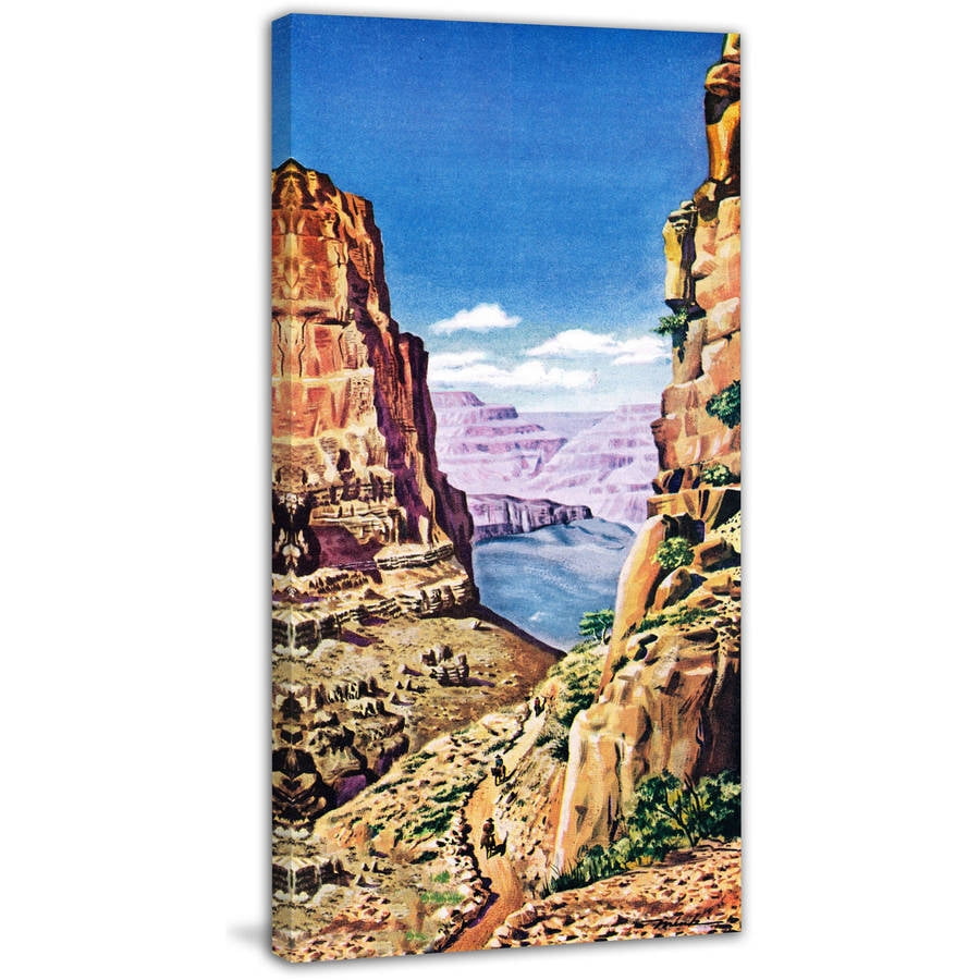 Marmont Hill 'Grand Canyon 3' Painting Print on Wrapped Canvas