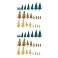 thumbnail image 3 of Monstrate 8-24PCS Navidad Pino pequeño Mini árbol Sisal Botella Cepillo Nieve Frost Árbol falso 24 trajes 2Conjunto, 3 of 6