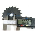 thumbnail image 2 of 420 19 TOOTH 19T FRONT ENGINE SPROCKET FOR 17MM SHAFT ONLY ES00, 2 of 2