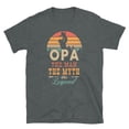 thumbnail image 3 of Opa Gift - Opa The Man The Myth The Legend Shirt - Father's Day Retro Vintage Grandpa T-Shirt, 3 of 4