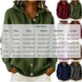thumbnail image 3 of Azrian Women’s Button Down Hooded Knit Cardigan, Fall Winter Casual Knit OuterwearSizes S-3XL, 3 of 5