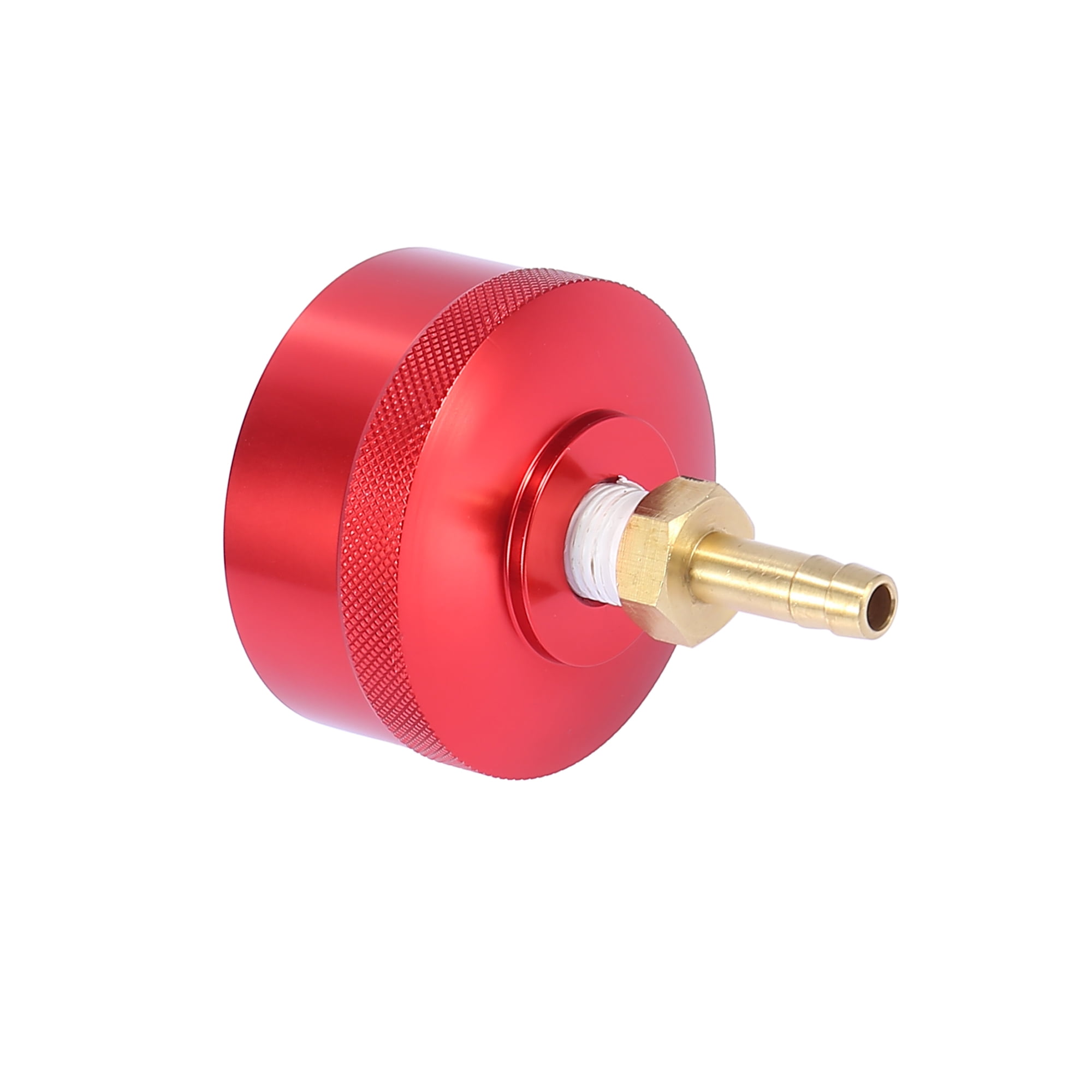 Details about   Red Aluminum Extended Run Gas Cap with Brass Hose Fitting for Honda Generator 