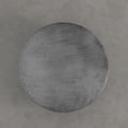 thumbnail image 2 of Simpli Home Johnsen 30 inch Wide Metal Drum Coffee Table, Distressed Nickel, 2 of 8