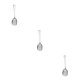 thumbnail image 1 of Ounissouiy Cuchara comunitaria portátil para restaurante, cucharas lavables para sopa, banquete, comida, postre, cuchara para servir, vajilla de Type1 NO1, 1 of 6