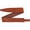 Brown, variant on Levy's Florentine Deluxe M317FCL Leather 2.5" Guitar Strap - Black