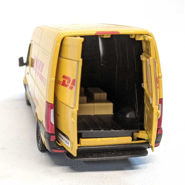 DHL Mercedes Benz Sprinter Delivery Van 1/48 Scale Diecast Metal