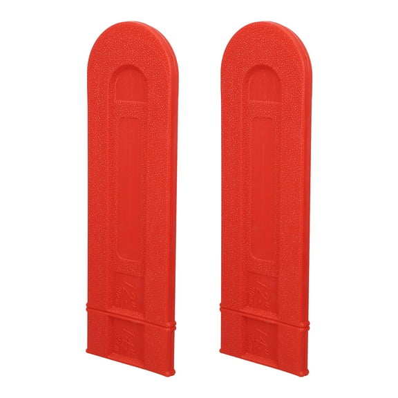 Hemoton 2pcs Chainsaw Chain Cover 12 Inches Chain Chainsaw Saw Bar Scabbard Chainsaw Scabbard Chainsaw Bar Cover Accessories