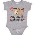 thumbnail image 3 of Inktastic My First Valentines Day Baby Sloth Boys or Girls Baby Bodysuit, 3 of 5