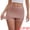 Pink, variant on DARING DIVA Women's Seamless Tummy Control Half Slip Shorts S Black