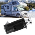 thumbnail image 4 of Cerradura de Puerta Shamjiam Montaje Botón Pushed Lock Cajones Rv Embarcaciones Superficie Cromada Marine MP Point Door Lock, 4 of 8