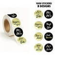 thumbnail image 2 of WIRESTER 1000 Pcs Chocolate Drops Labels Stickers Candy Stickers 0.75 Inch for Love Bridal, Wedding Reception, Engagement Party Favors Decorations - Love Bridal Shower, 2 of 6